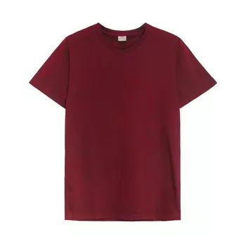 Футболка мужская, размер 56, цвет бордовый