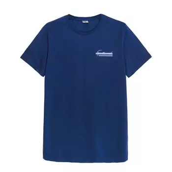 Футболка мужская, размер 60, цвет тёмно-синий