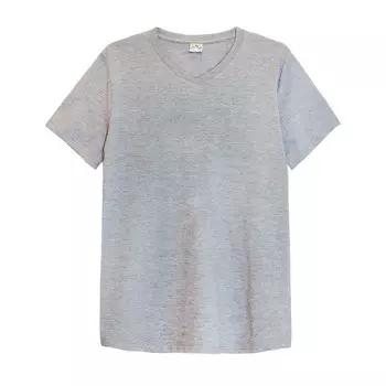 Футболка мужская, размер 64, цвет серый меланж