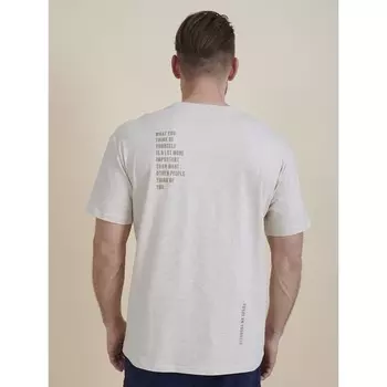 Футболка мужская, размер XXL, цвет бежевый