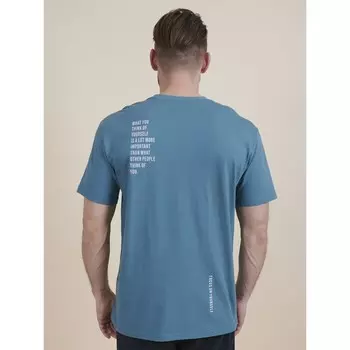 Футболка мужская, размер XXL, цвет морская волна