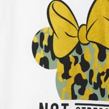 Футболка Not stressed «Минни Маус», размер 40, белая