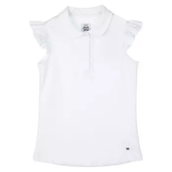 Футболка-поло для девочки, рост 134 см