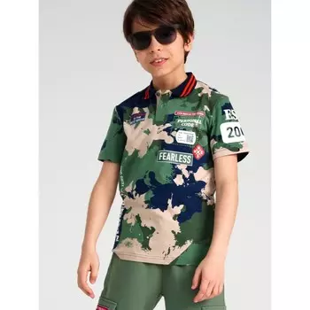 Футболка-поло для мальчика PlayToday, рост 170 см