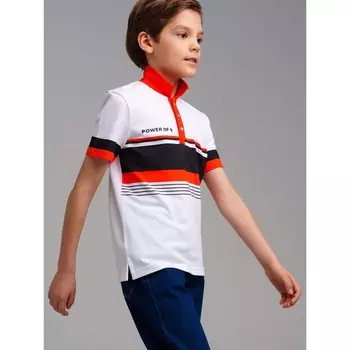 Футболка-поло для мальчика PlayToday, рост 152 см