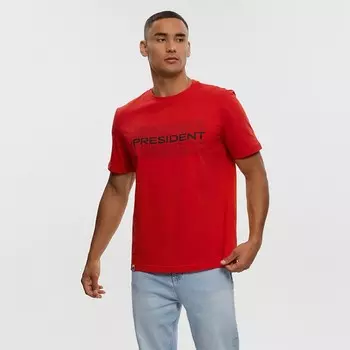 Футболка President, размер M, цвет красный