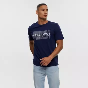 Футболка President, размер XXL, цвет синий