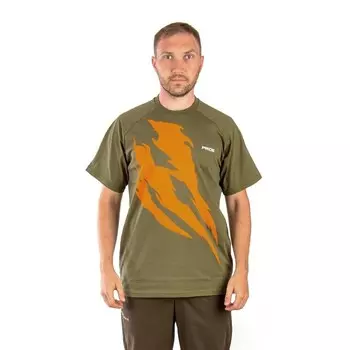 Футболка PRIDE Claws, хлопок, хаки, р-р XXXL