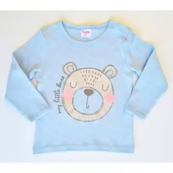 Футболка, рост 68 см, цвет голубой