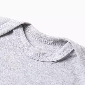 Футболка с дл. рукавом Bloom Baby, р. 86 см, серый