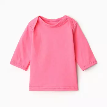 Футболка с дл. рукавом Bloom Baby, р. 56 см, розовый