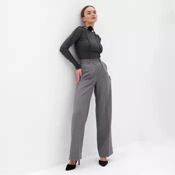 Футболка с дл. рукавом (лонгслив) MIST, р. 42, серый