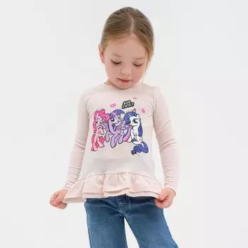 Футболка с длинным рукавом "So cute", My Little Pony, рост 98-104