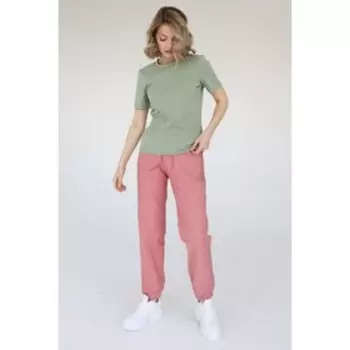 Футболка с круглым вырезом, размер 44