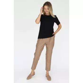 Футболка с круглым вырезом, размер 44