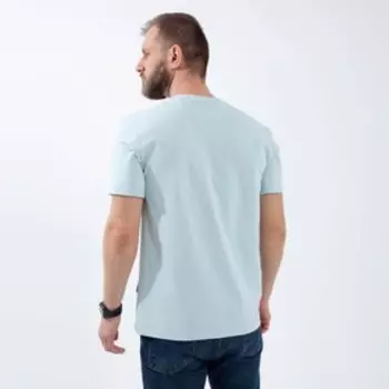 Футболка SL by KAFTAN "basic", 48, небесный