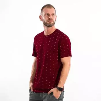 Футболка SL LOGO, 48, бордовый