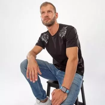 Футболка SL "Тигр", 58, чёрный