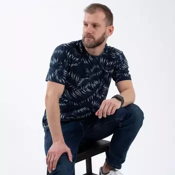 Футболка SL Tropic black, 48, чёрный