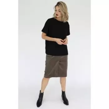 Футболка свободного кроя, размер 48