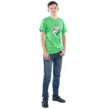 Футболка « Тайкван-до» 44, цвет зелёный