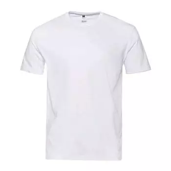 Футболка унисекс, размер 44, цвет белый