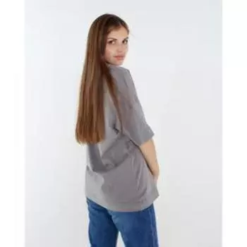 Футболка «Villains» Злодейки oversize, цвет серый