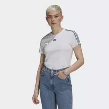 Футболка женская, Adidas Slim Tee, размер 46 (GN2894)