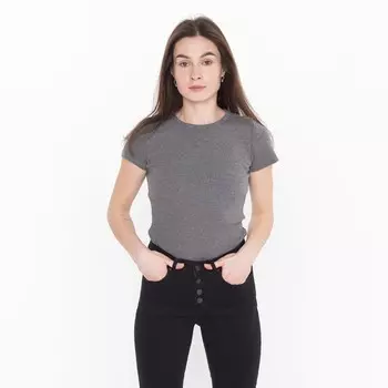 Футболка женская Little Secret, антрацит, размер S (42)