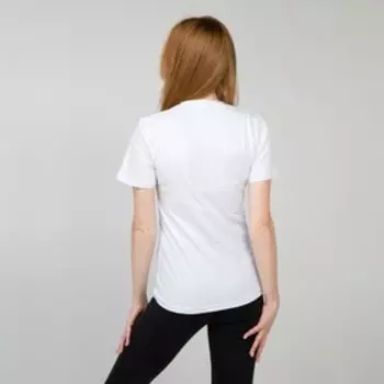 Футболка женская, цвет белый, размер 50