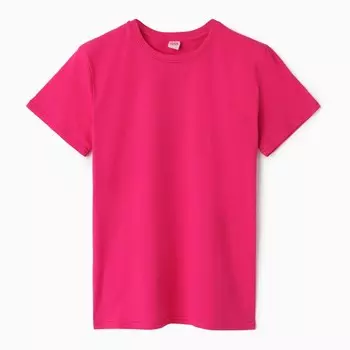 Футболка женская, цвет фуксия, размер 52