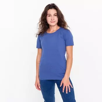 Футболка женская, цвет индиго, размер 44
