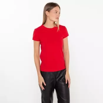 Футболка женская цвет красный, размер 52