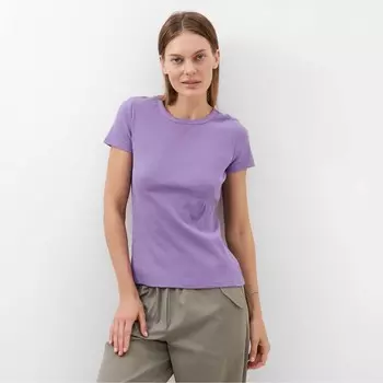Футболка женская, цвет лиловый, размер L (46)