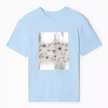 Футболка женская, цвет ярко голубой, размер ONE SIZE (42-46)