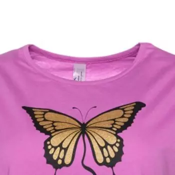 Футболка женская, цвет розовый, размер 58