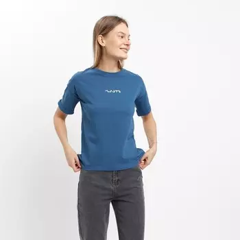 Футболка женская, цвет тёмно-синий, размер 50