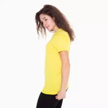 Футболка женская, цвет жёлтый, размер 50