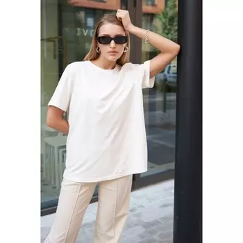 Футболка женская Eliseeva Olesya, размер L, цвет белый