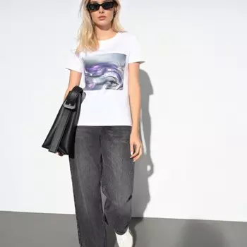 Футболка женская «Глянцевая жизнь», размер 50