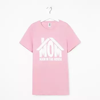 Футболка женская KAFTAN Mom, размер 40-42, розовая