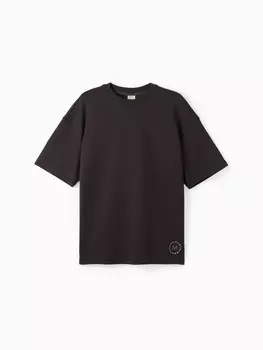 Футболка женская MINAKU, over size (44-48), тёмно-серая