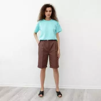 Футболка женская MINAKU REGULAR FIT: цвет голубой, р-р 48