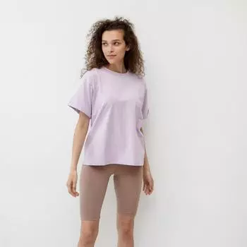 Футболка женская MINAKU SLIM FIT, чёрная, размер 52