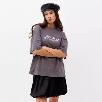 Футболка женская MIST Babe р. L-XL, серый