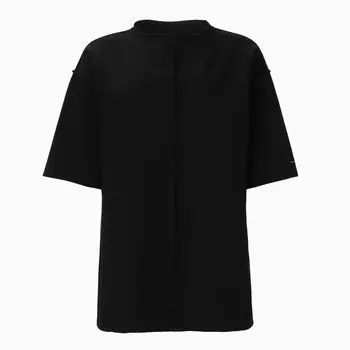 Футболка с декоративным швом женская MIST Base, размер L-XL, чёрная