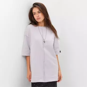 Футболка с декоративным швом женская MIST Base, размер L-XL, серая