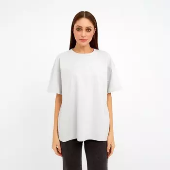 Футболка женская MIST basic, S-M, серый