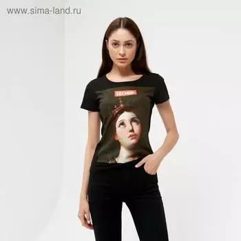 Футболка женская MIST "Бесишь", р. 48-50