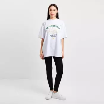 Футболка женская Mist Old School размер 42, цвет белый